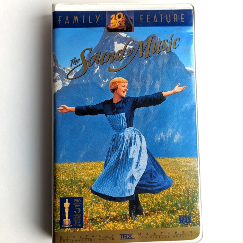 The Sound of Music VHS Tape THX Digitally Mastered Fox Video Family Feature 1996